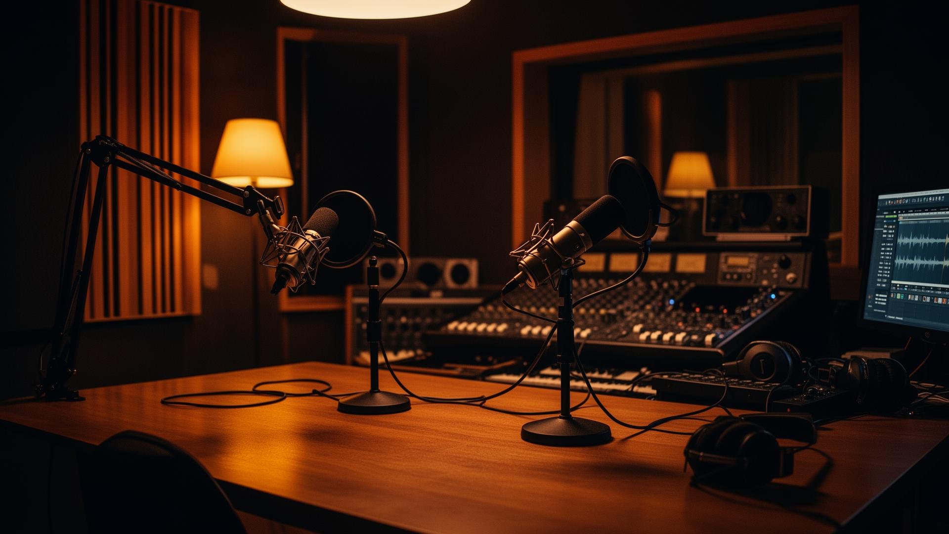 Studio podcast professionnel à Paris